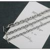 Bold European & American Style Punk Hip-Hop Titanium Steel Interlocking O Chain Unisex Bracelet
