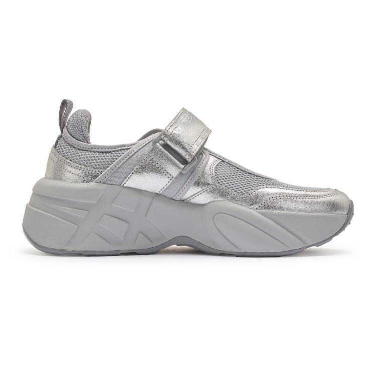 ONITSUKA TIGER Sp-Mj Personality Versatile Thick Sole Mary Jane Shoes Women Shoes Silver 1183C583-020