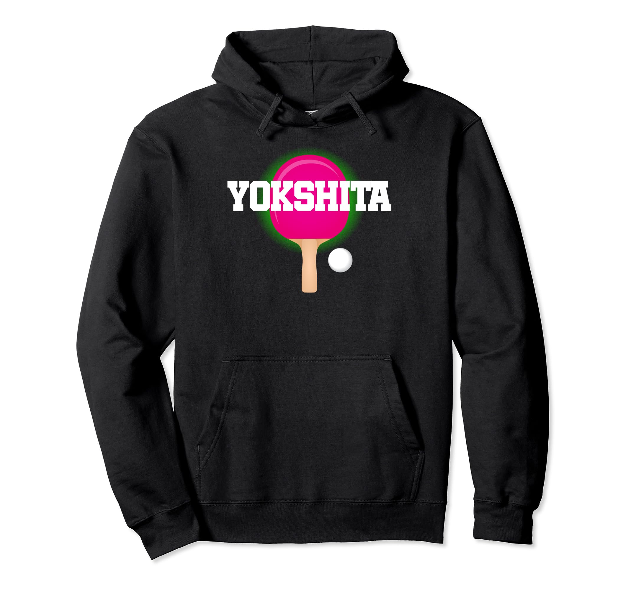 

Yokoshita Name Girls Table Tennis Ping Pong Game Racket Sports Hoodie чёрный