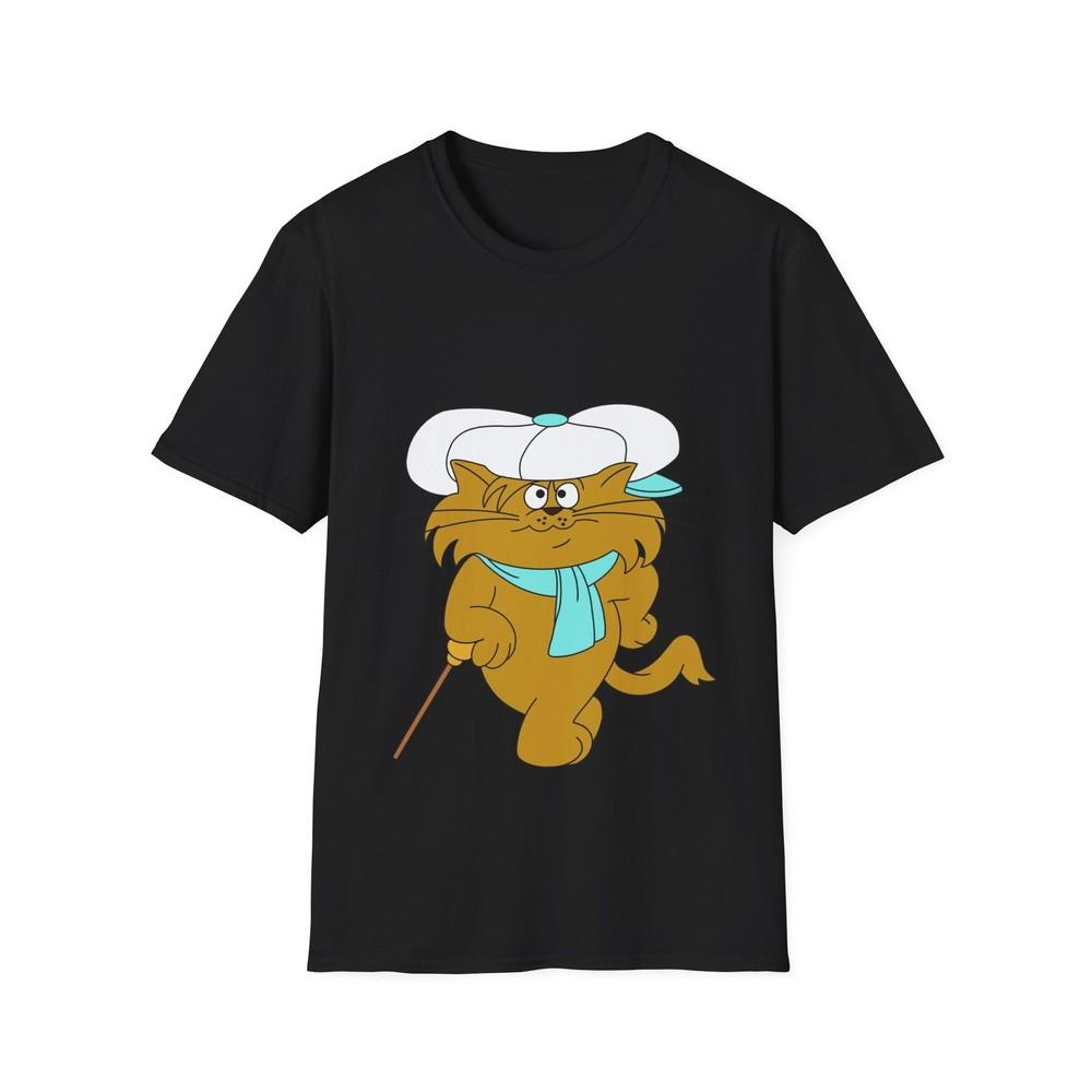 Riff Raff T-Shirt Heathcliff Cartoon Cat Shirt 80 s Cartoons Retro Tee Unisex T-Shirt XXL