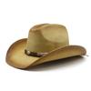 Western Cowboy Hat Men'S Outdoor Straw Hat Versatile Tide Spray Paint Straw Hat Men'S And Women'S Personalized Straw Hat