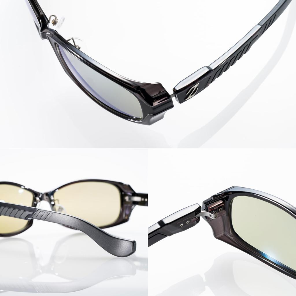 Zeque Polarized Sunglasses DD Matte Black with TRUEVIEW FOCUS and BLUE MIRROR F-2162