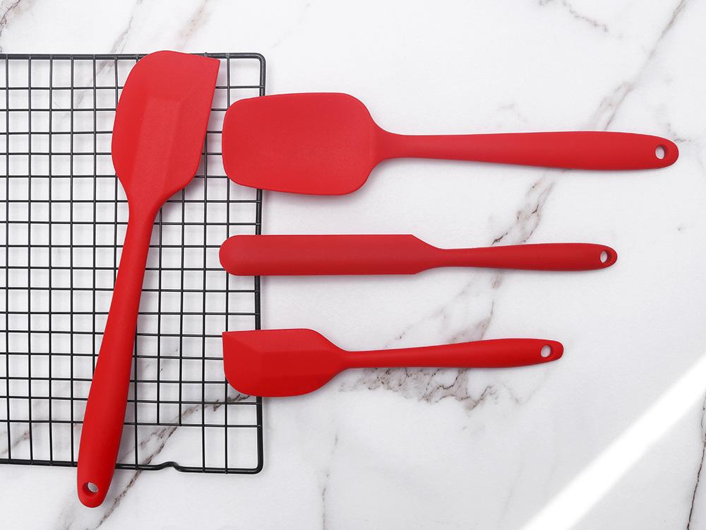 Silicone Integrated Baking Spatula Set Cream Spatula Bakery Tool Kitchen Accessories