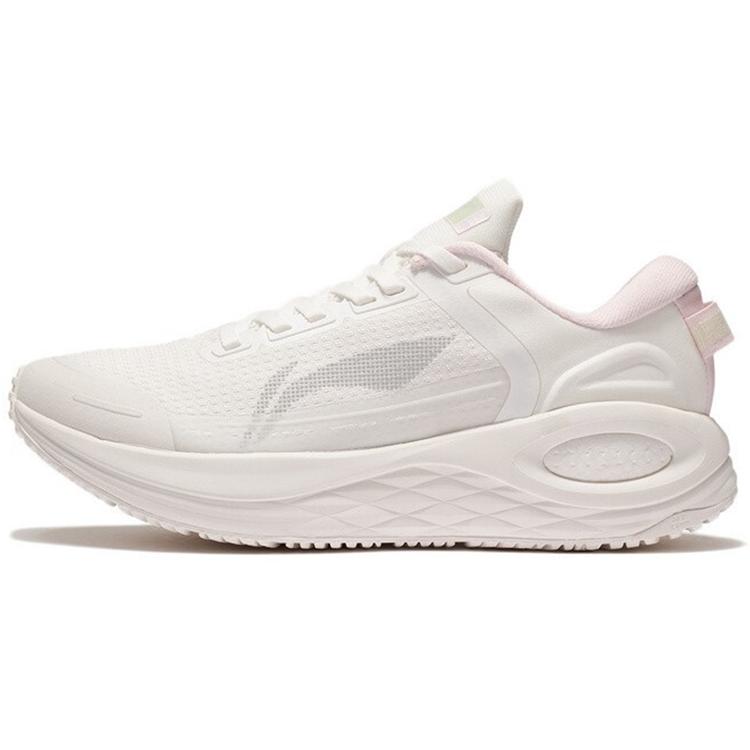 New LINING Furious Rider 6.0 Essential Running Shoes Women's Low top Mist White ARZS004-4