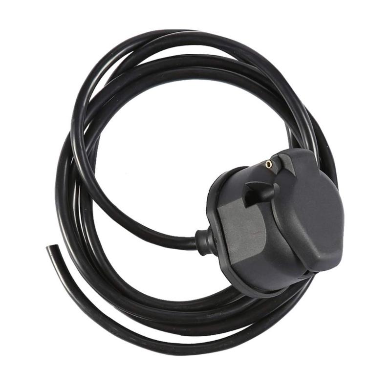 12V 13 Pin Towing Plug On The Car Trailer Caravans Electric Socket Connector