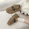 2026 New Winter Versatile Fashion Leisure with Velvet Warm and Comfortable Cotton Shoes for Women's Postpartum Hair