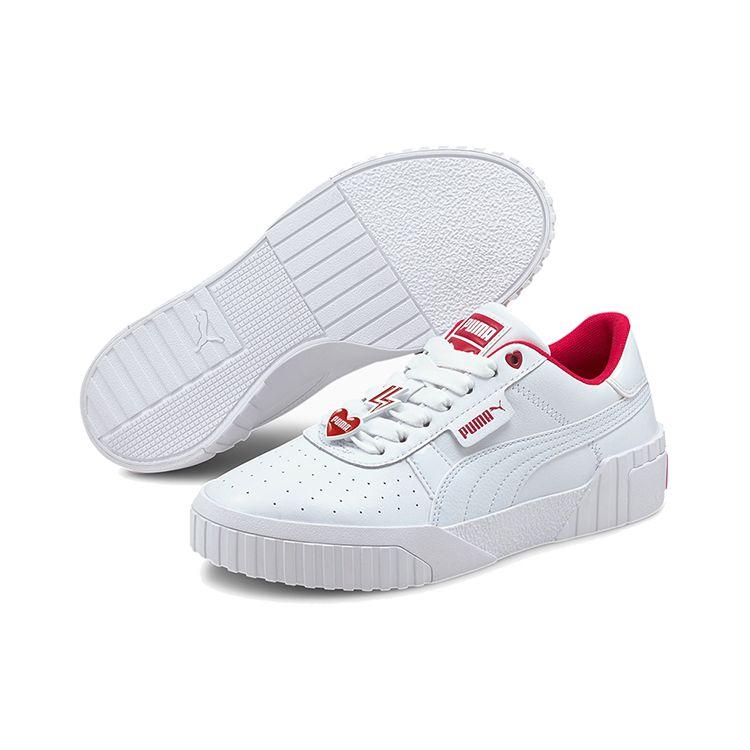 Puma Cali Galentines Day Dámske tenisky biele/virtuálna ružová 374950-01