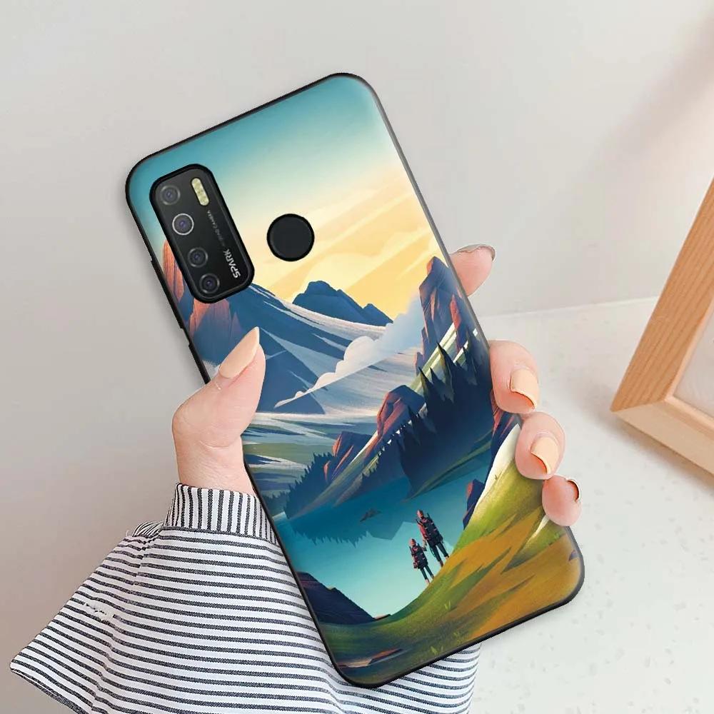 For Tecno Spark 5 Pro Case Cover For Tecno Spark 5 Pro Spark5 Pro Phone Case For Tecno Spark 5 Pro Silicone TPU Protective Case TecnoSpark5Pro