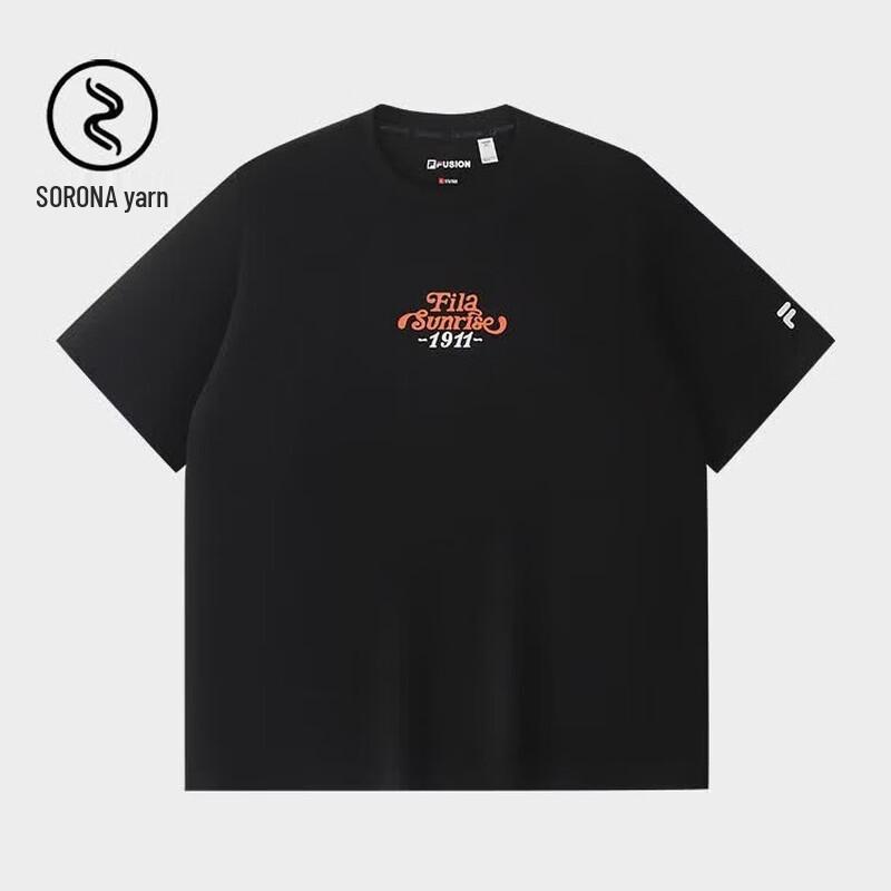 FILA FUSION Men s Loose Fit Knit T-Shirt XL