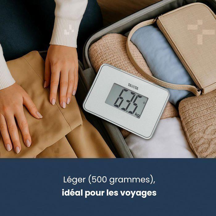 Tanita - hd-386 – la plus petite balance personnelle au monde - 150 kg - blanc
