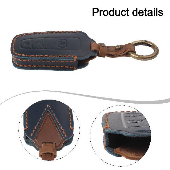For Toyota Leather Key Case Cover for Camry For RAV4 For CHR Highlander