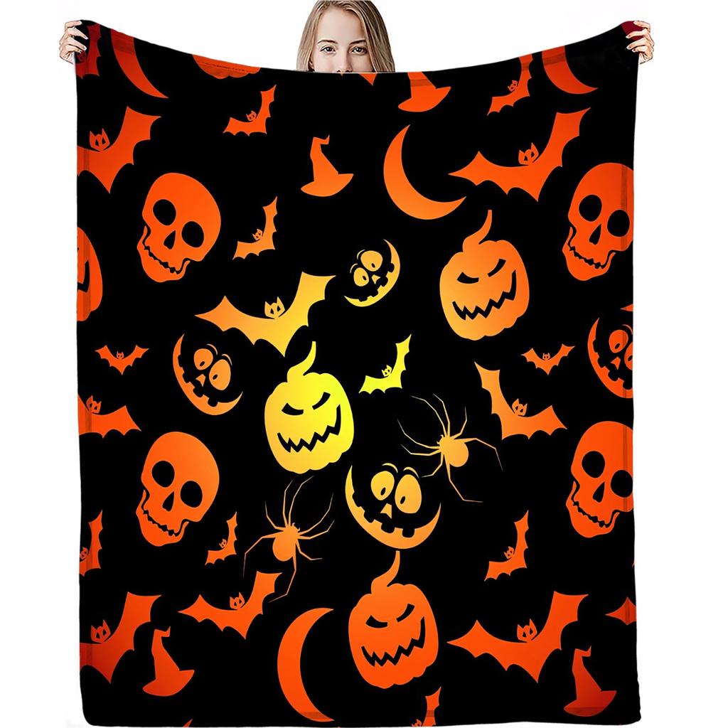 Halloween Print Blanket