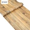 45CM PVC Wood Striped Self-Adhesive Wallpaper Background Wall Desk Cabinet Furniture Renovation Waterproof Sticker