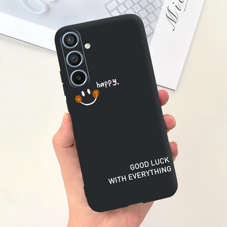 For Samsung Galaxy A54 Case 2023 Cool Fashion Moon Pattern Jelly Soft Silicone Phone Back Cover For Samsung A54 5G SM-A546B
