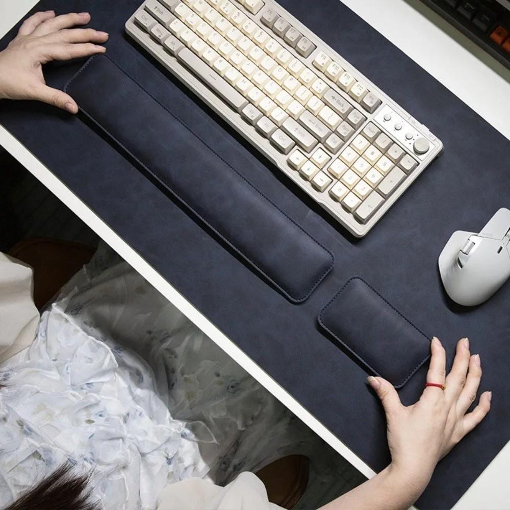 Wasserdichtes Großes Mauspad PU Laptop Schreibtischmatte Tragbare Schreibtischunterlage Maus Handgelenkschutz