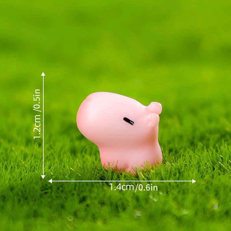 

Милые украшения капибары Креативное украшение для автомобиля, аквариума, микро-фигурка утки, ремесло, настольный ландшафт, рождественский декор