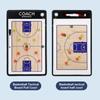 1Set Fußball Taktische Bord Magnetische Fußball Coaching Zwischenablage Training Spiel Tragbare Fußball Coach Strategie Bord