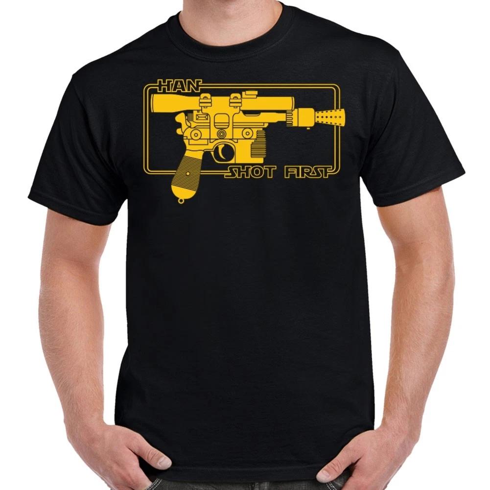 Han Shot First Blaster Shirt XXXL