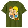 Unisex Tshirts Beavis And Butthead Funny 100 Cotton Tees Short Sleeve T Shirt Crewneck Tops Graphic Printed