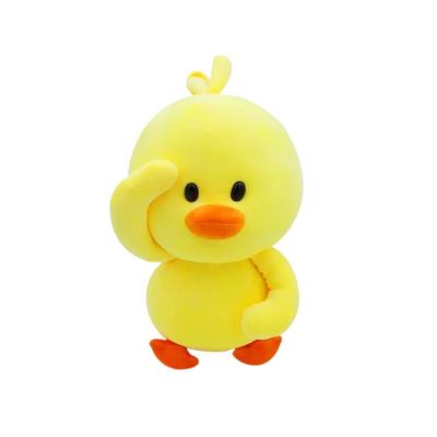 20-38cm Plush Dancing Duck Soft Toys Ducks Doll Plush Toy Korean Netred Wearing Hyaluronic Acid Little Yellow Duck Doll Ducks