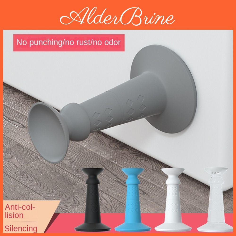 Mute Nonpunch Retainer Rear Door Silicone Door Stops Hidden Door Holder Door Stopper Wall Protector Door Suction