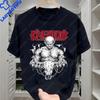 Kreator Tshirt 80s Thrash Metal Sodom Destruction Casual Loose Crewneck Retro Short Sleeve Polyester Unisexs Graphic Tshirts