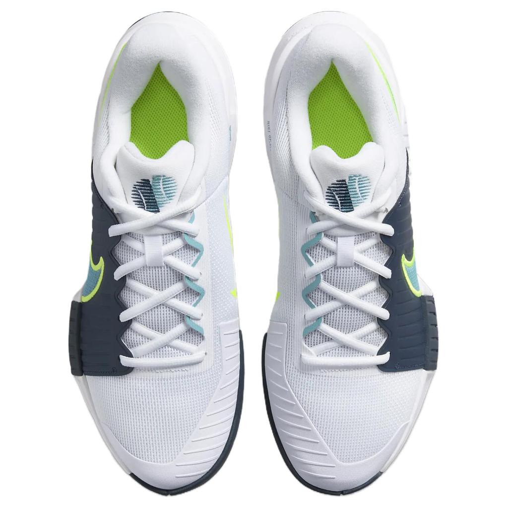 Nike Zoom GP Challenge Pro White Armory Navy Volt Men Sneakers Denim-Turquoise FB3145-103