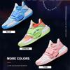 2024 Women Pink Hook Loop Basketball Sneakers Low Cut Soft Cushion Support Sport Shoes Comfortable Boy Basketball Shoes