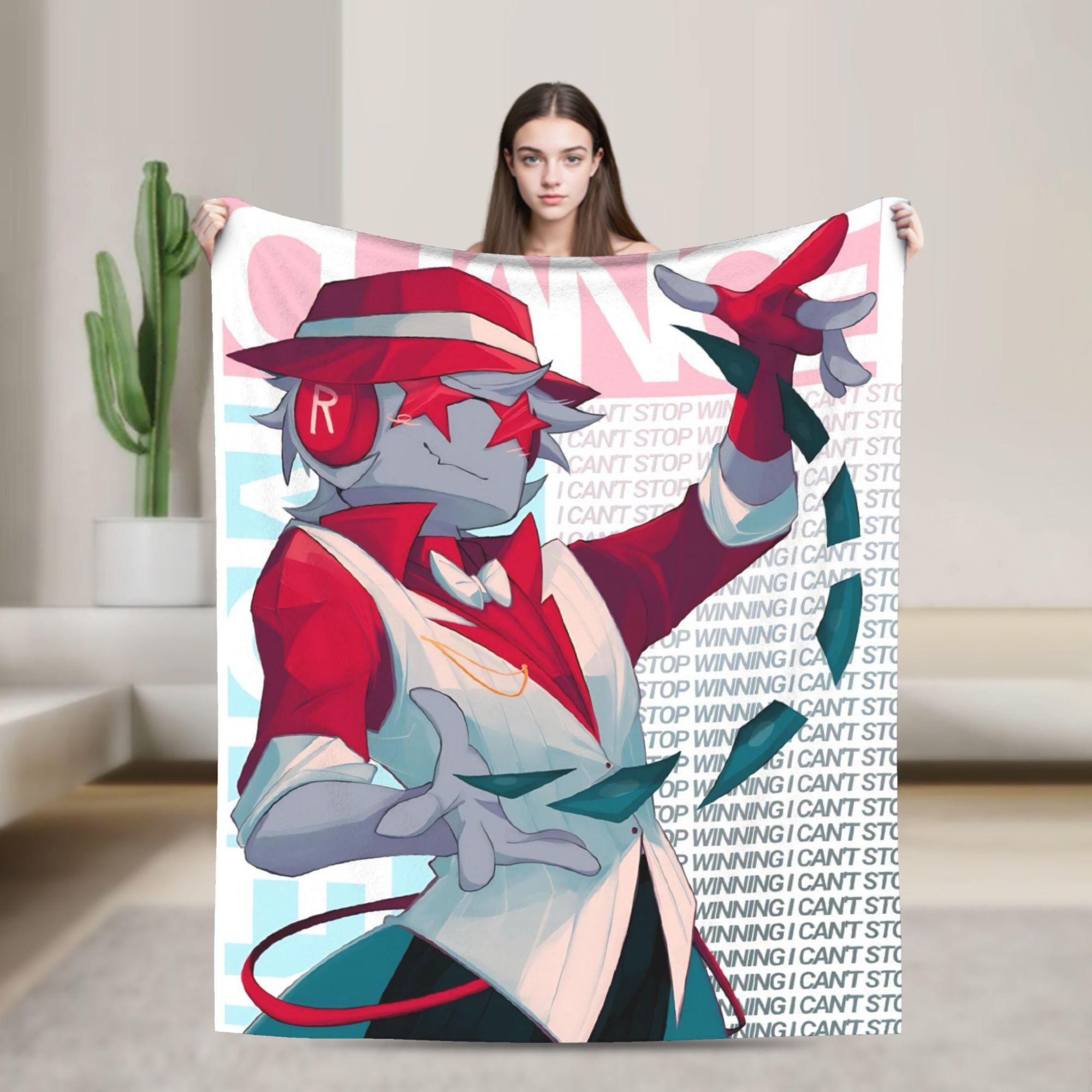 

Forsaken Bluudud Fashion Blankets Flannel Horror Game Soft Throw Fashion Blanket for Bedroom Sofa Quilt Breathable 75x90cm