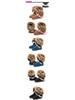 2024 Women's Mid-Calf Snow Boots with Faux Fox Fur Trim