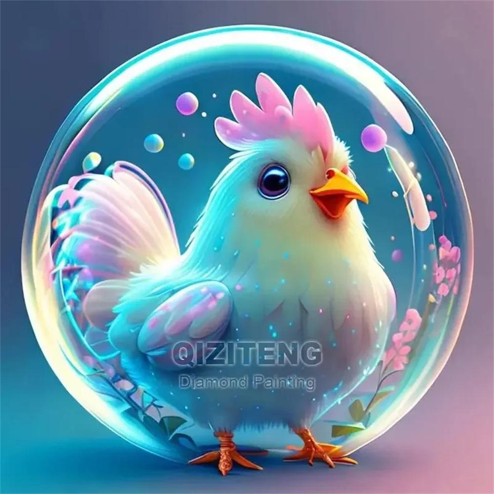 5D AB Diamond Painting Unicorn Tiger Dog Glass Ball Animal Picture Cross Embroidery Mosaic Kit Hobbies Diy Decoration