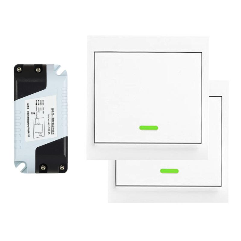 Practical Home ABS Materials 86 Type Light Switches With Stable Signal Portable Accessory for Convenient Daily Use