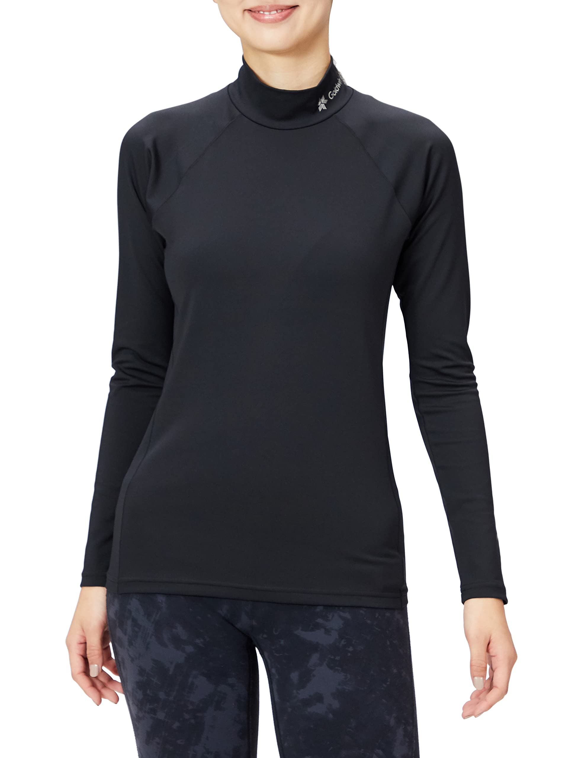 

Кройка и пошив Advanced Warm High Neck Long Sleeve Black Japan M to Japan size [Goldwin] [C3fit] Womens (эквивалент М)