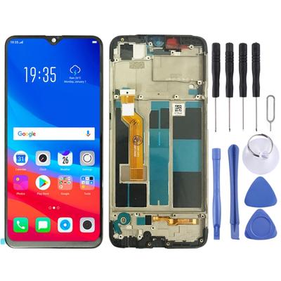 Ekran TFT LCD dla OPPO A7X / F9 / F9 Pro / Realme 2 Pro Digitizer Pełny Zestaw z Ramką (czarny)
