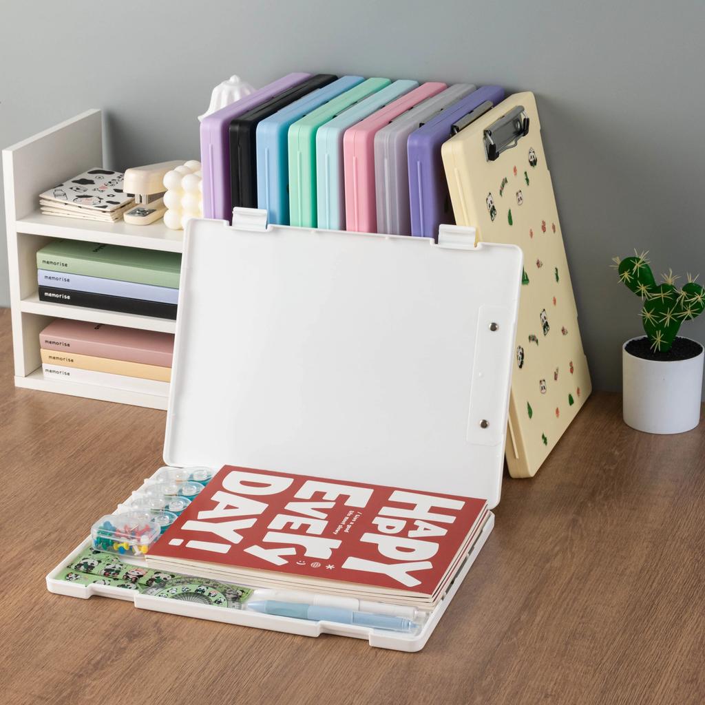 Cartella portadocumenti A4 Blocco appunti Blocco appunti Memo Scheda di prova Scatola portaoggetti Organizzatore Materiale scolastico stazionario