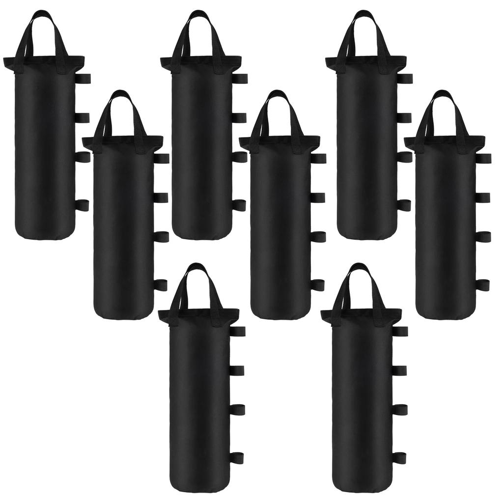 4/8 Stück Zeltgewichte Sandsack Oxford-Stoff Markisengewichtstasche Wiederverwendbar Leere Beschwerungs-Sandsack mit Griff Markisen-Befestigungs-Sandsack