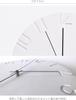 GREEM MARKET GMS02484 Wall Clock - Modern, Minimalist, Nordic Design, Stylish, Simple, Inorganic, Made of Cement Concrete, Industrial Style,