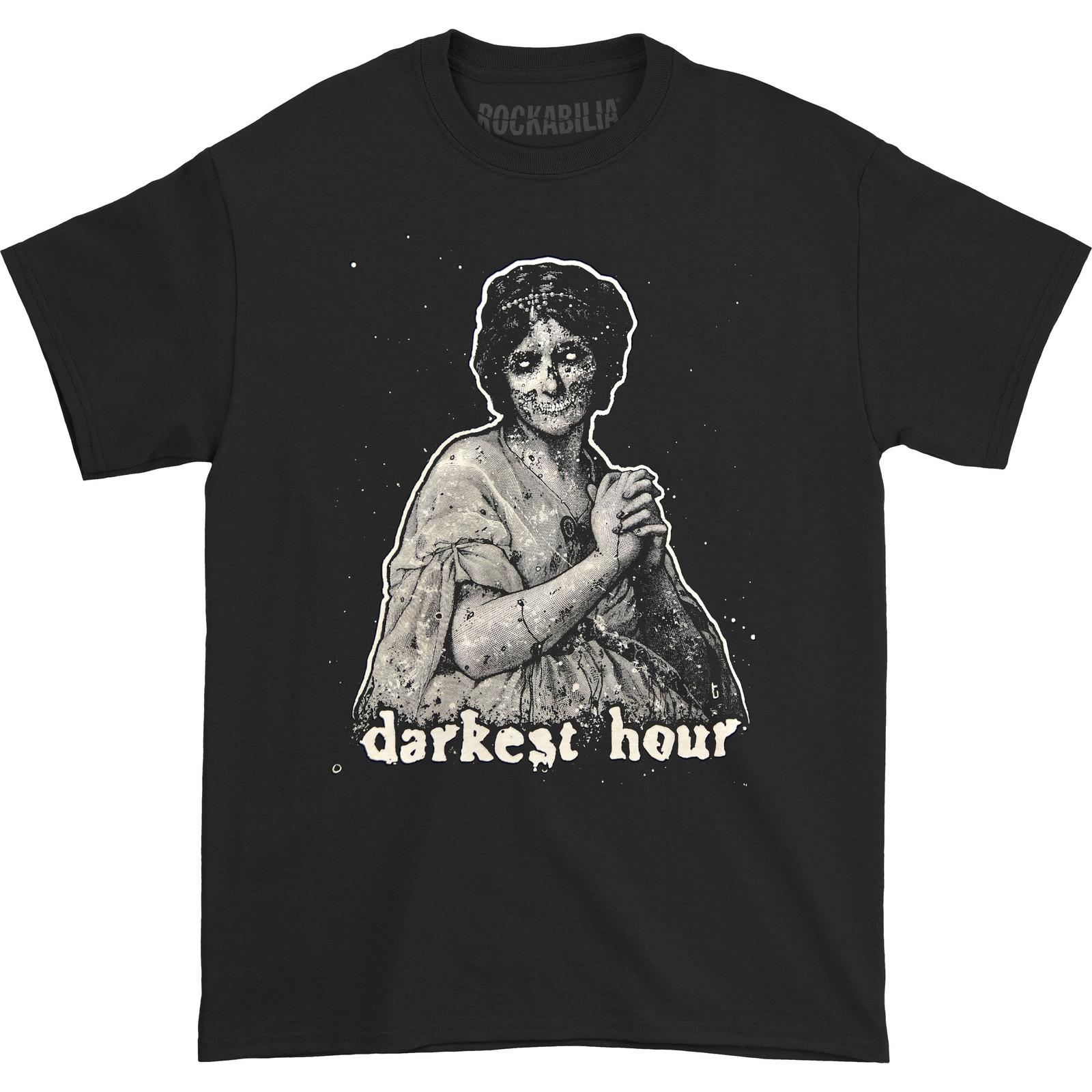 Men s Darkest Hour Crude Girl T-shirt XXX-Large Black XXXL