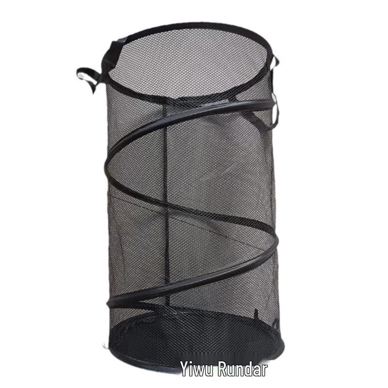 Tax-Inclusive Large Foldable Oxford Cloth Laundry Basket with Breathable Mesh and Handle