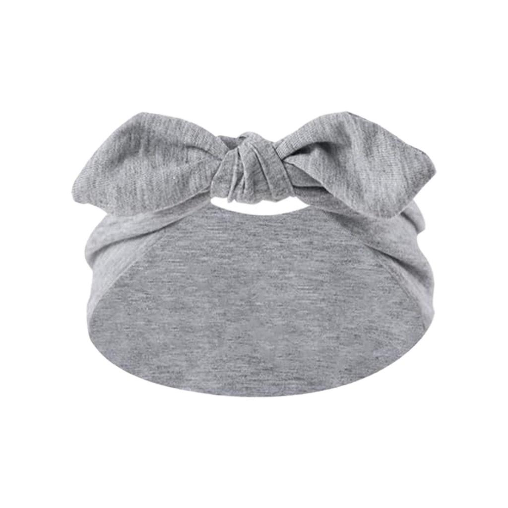 Knotted Rabbit Elastic Ear Bow Sports Headband - Sweat-Absorbing, Sweat-Proof for Yoga, European & American Style