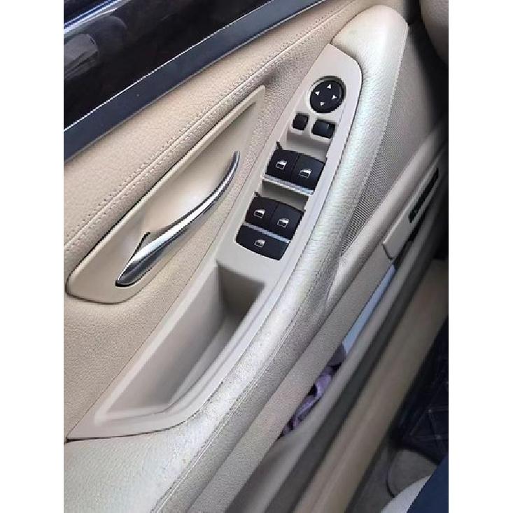 7PCS Car Interior Door Handle Trim Replace Beige For BMW F10 F11 535i 550i 528i