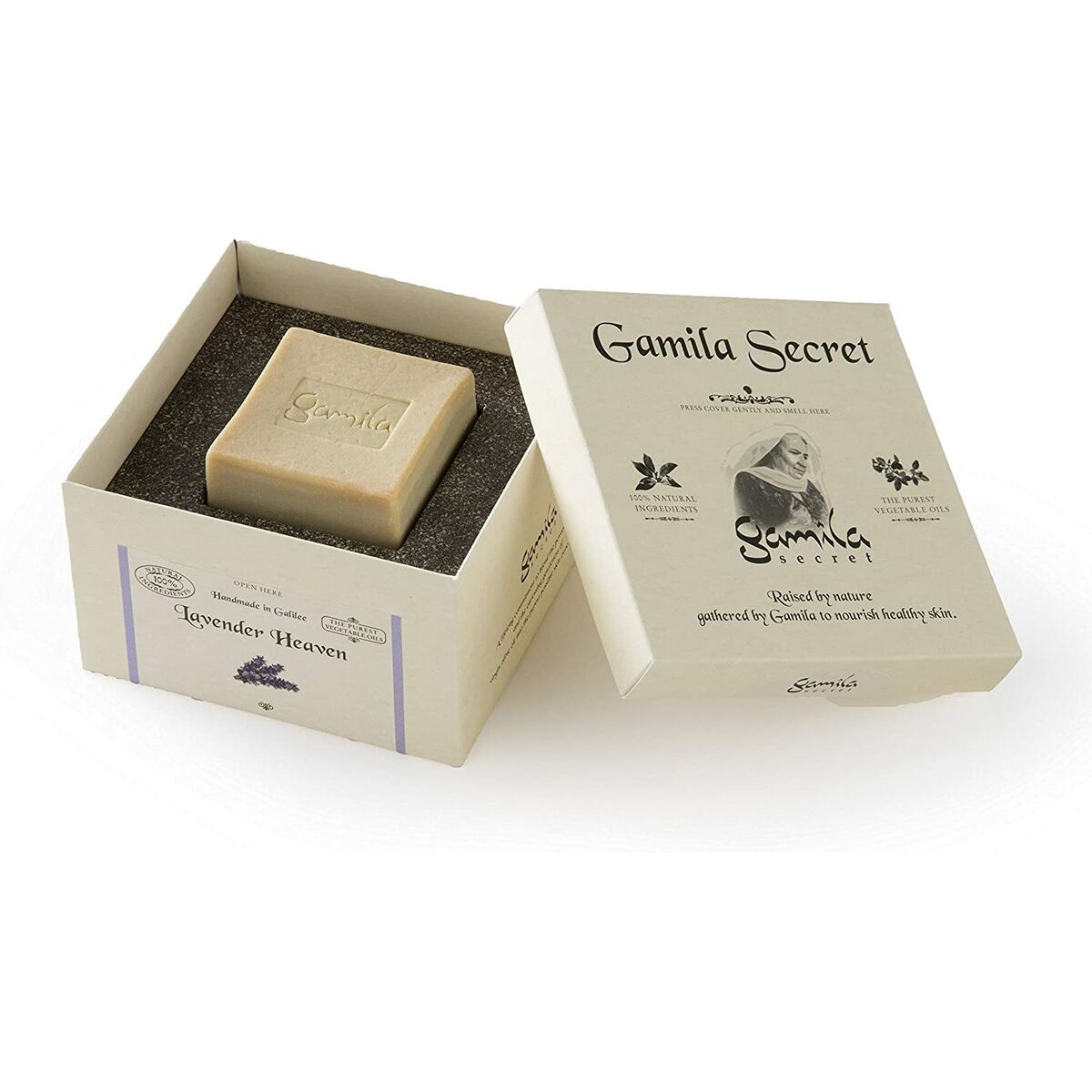 

Мыло Gamila Secret Lavender Heaven 115 г TU прозрачный