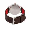 Used [Gift available] MONDAINE Watch Classic Collection 40 mm Classic Collection Grape Vegan Leather Men's Quartz Analog White Brown Red Stylish