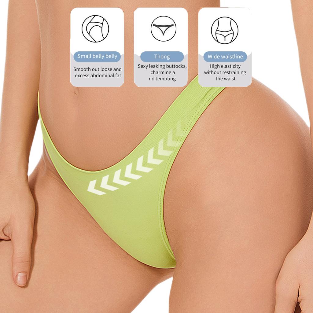 Low Waist Sexy Women Panties, Low Rise Thong Panties, Seamless T Back Women's Underwear #JS001