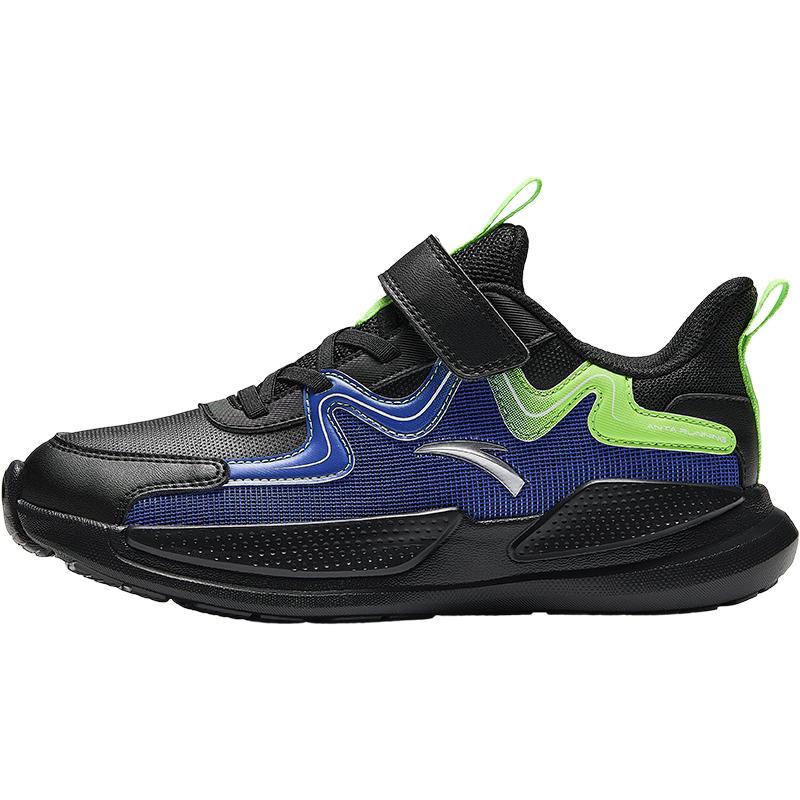 Anta Kids Synthetic Leather Comfortable Versatile Trendy Fashion Lightweight Shock Absorption Low-Top Running Shoes Kids Running Shoes A12445555N-2