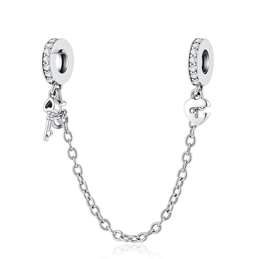 925 Silber Charms Passend für Original Armband Damen Schmuck Geschenk Schmetterling Stern Mond Herz Liebe Klemme Perlen Sicherheitskette Anhänger