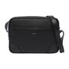 Solid Color Letter Logo Zipper Closure Grain Leather Small Square Shoulder Crossbody Bag Men Bags Black 6304607