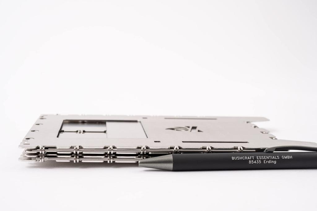 Bushcraft Essentials Outdoor Cooker Bush Box XL Kombinovaná sada z nerezové oceli