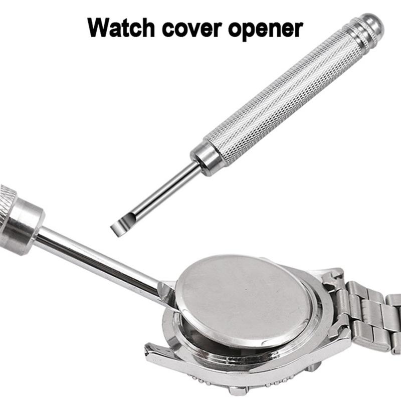 Watch Opener Tool Practical Watch Back for Case Opener Pry Knife Metal Handle Clock Back Cover Opener Watchmaker Repair