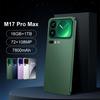 Neues M17 Pro Max Handy: Großer Bildschirm, 3+16 GB, echtes 4G, Bestseller Smartphone-Modell